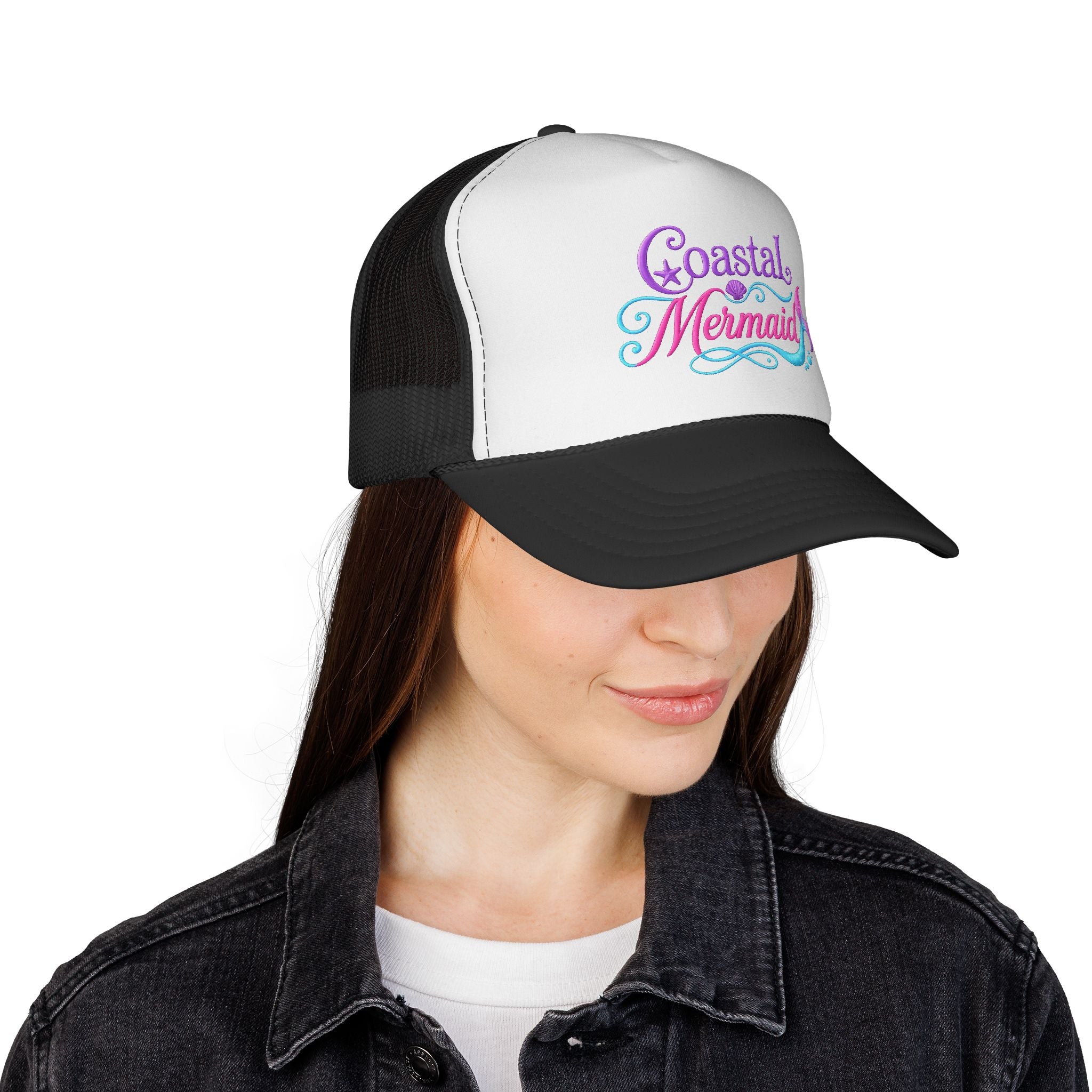 Coastal Mermaid Trucker Cap
