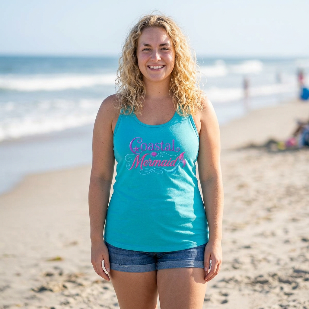 Coastal Mermaid Tank
