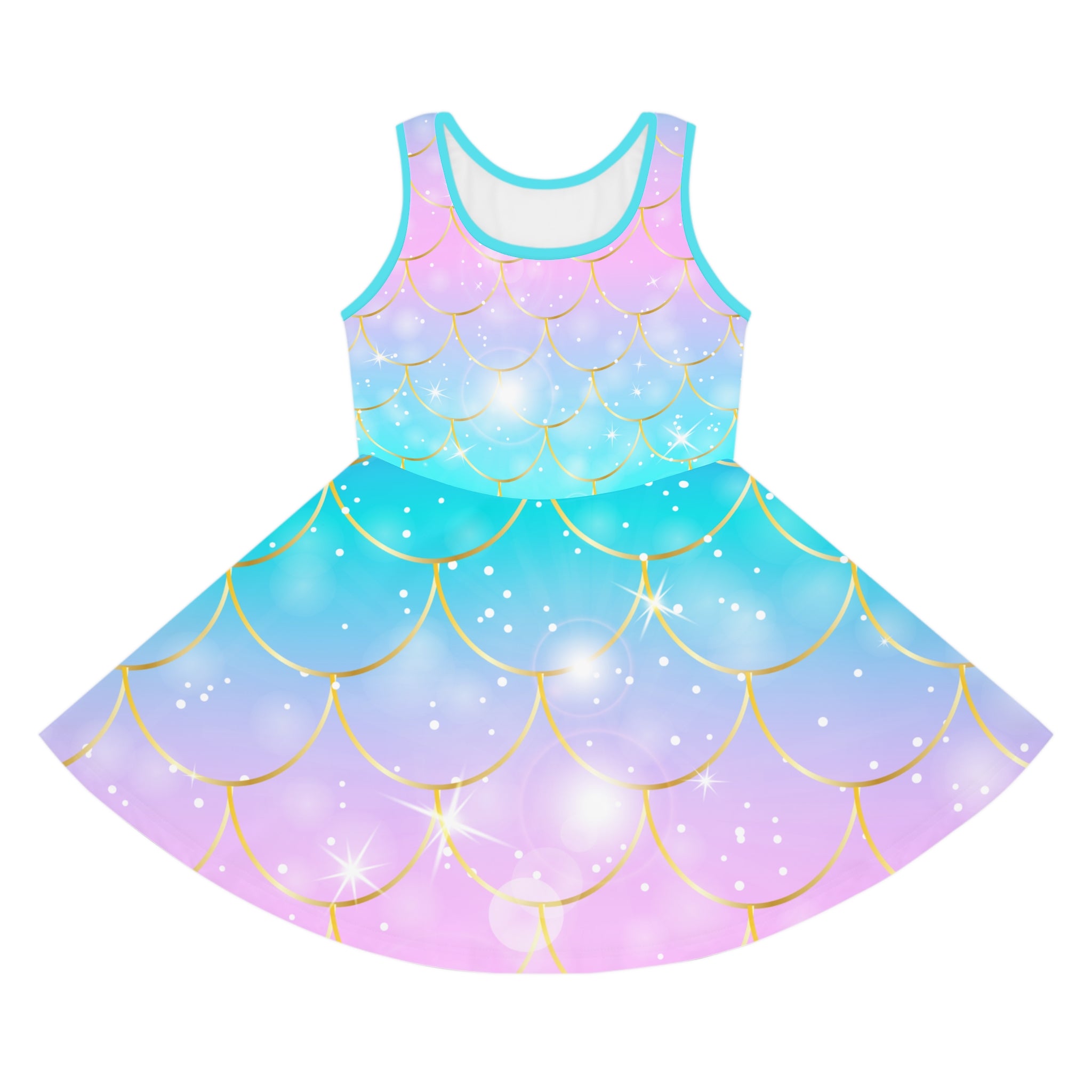 Girl's Mermaid Scale Sundress
