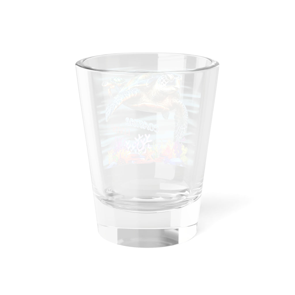 Sea Turtle Shot Glass — Coastal Vibes 1.5oz