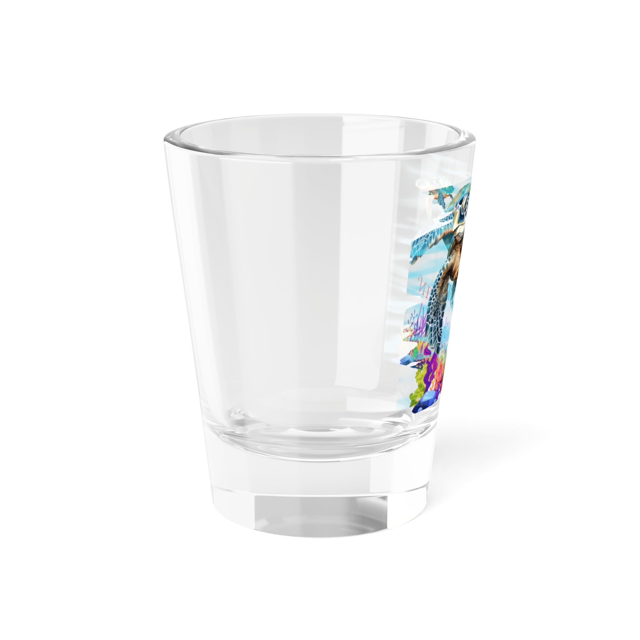 Sea Turtle Shot Glass — Coastal Vibes 1.5oz