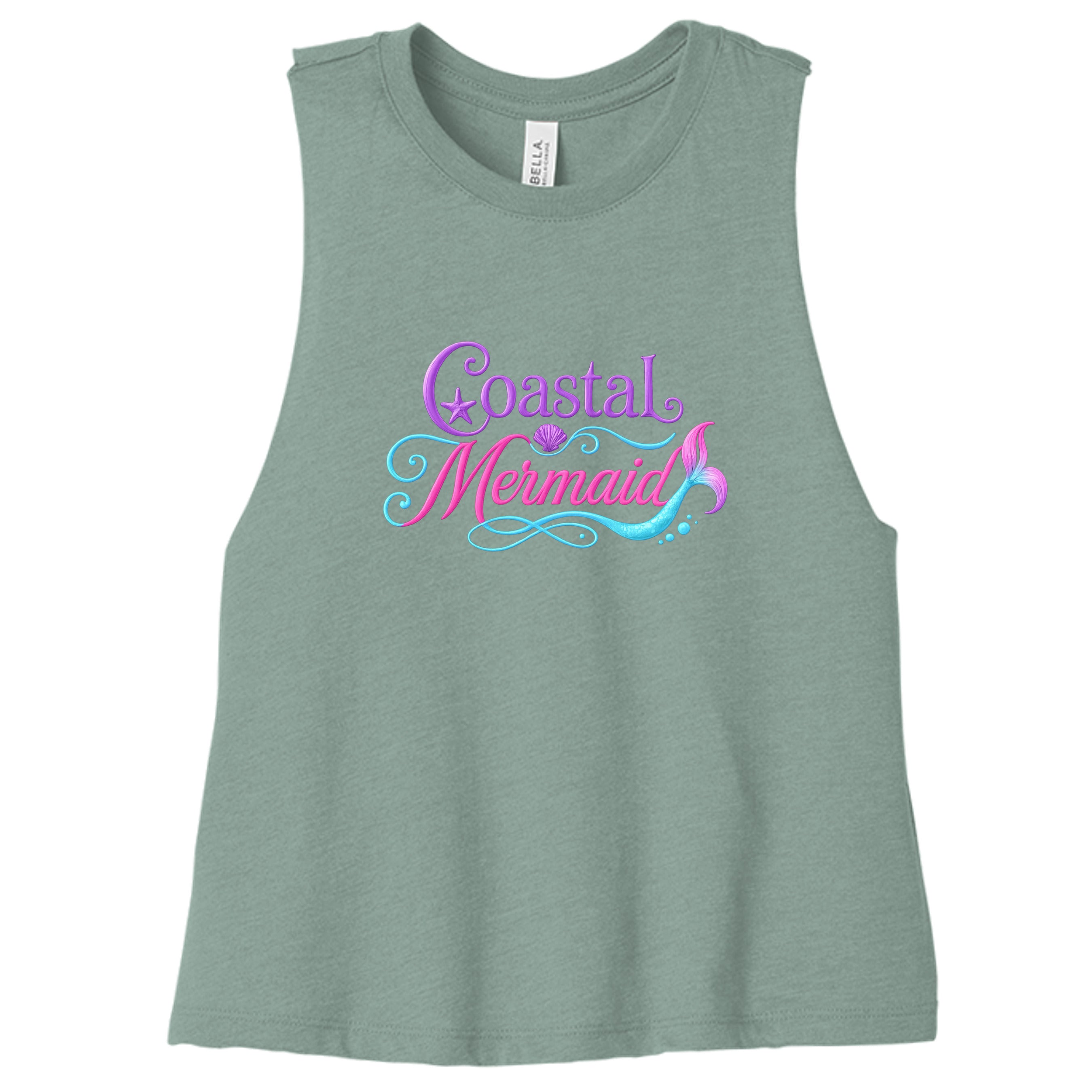 Heather Dusty Blue - 6682 - FRONT