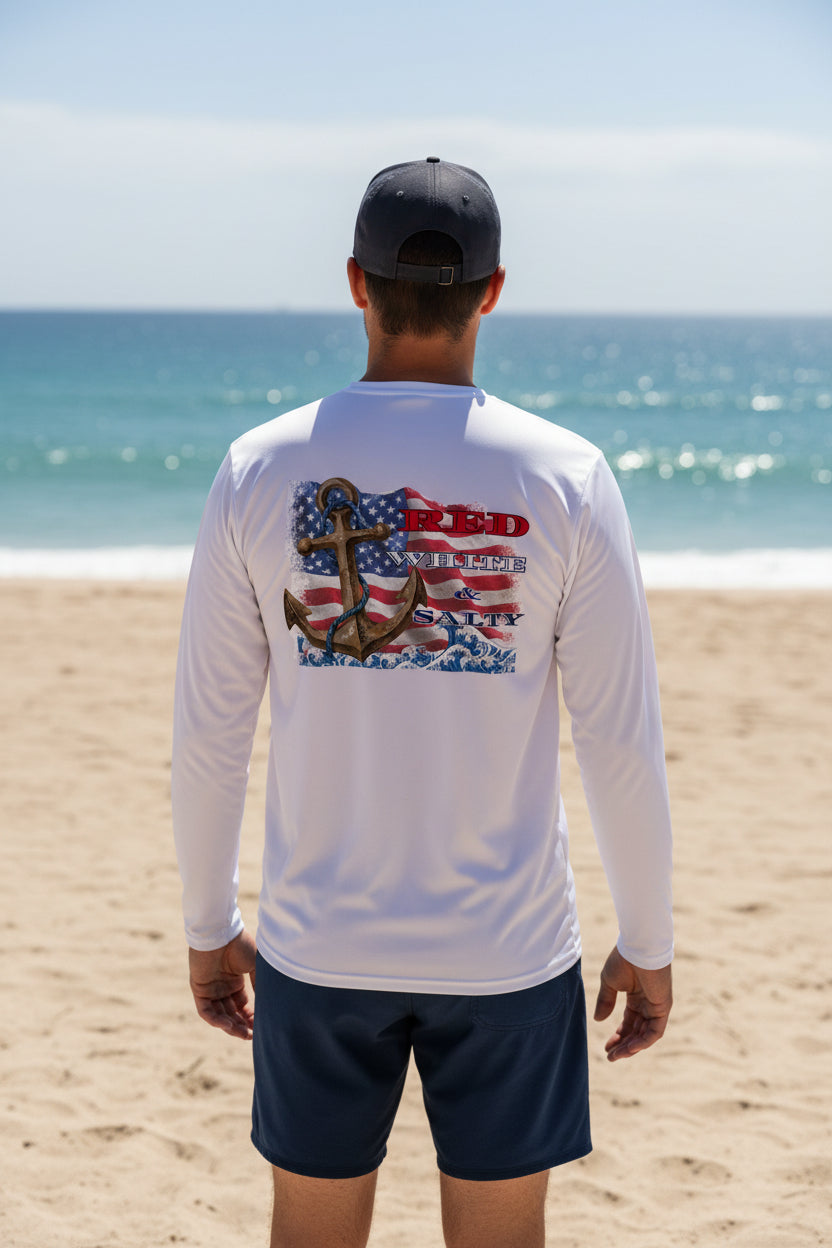 Anchor 4th of July Long Sleeve