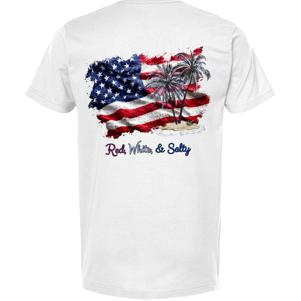 Men's & Women's Red White and Salty Tee