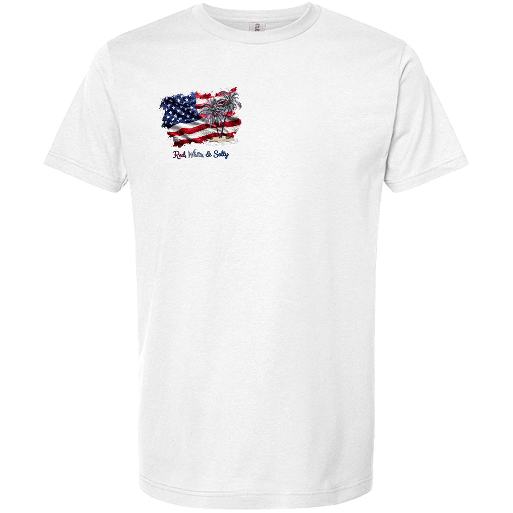 Men's & Women's Red White and Salty Tee