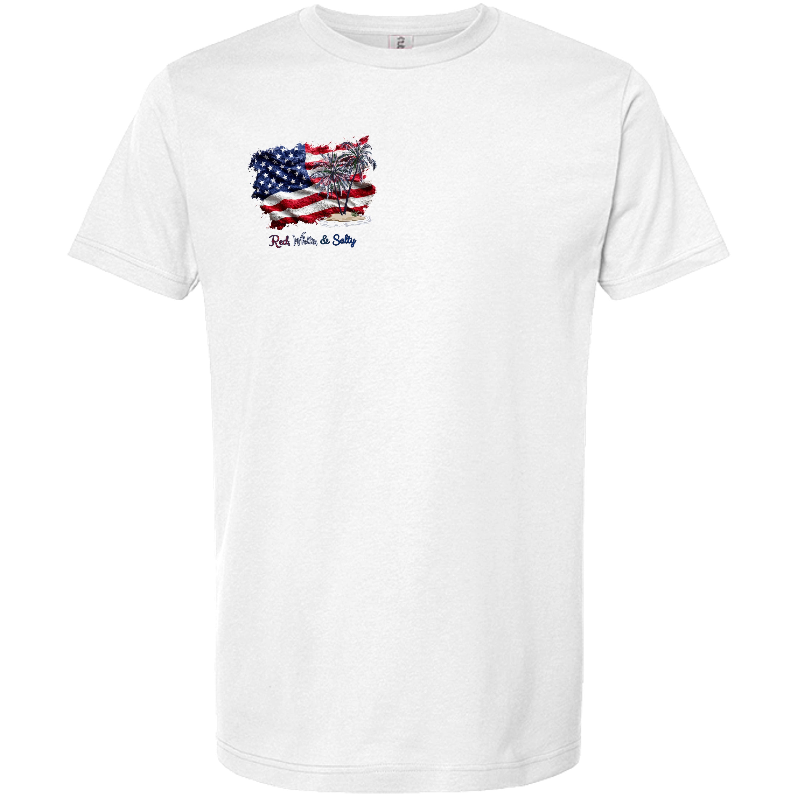 Men's & Women's Red White and Salty Tee