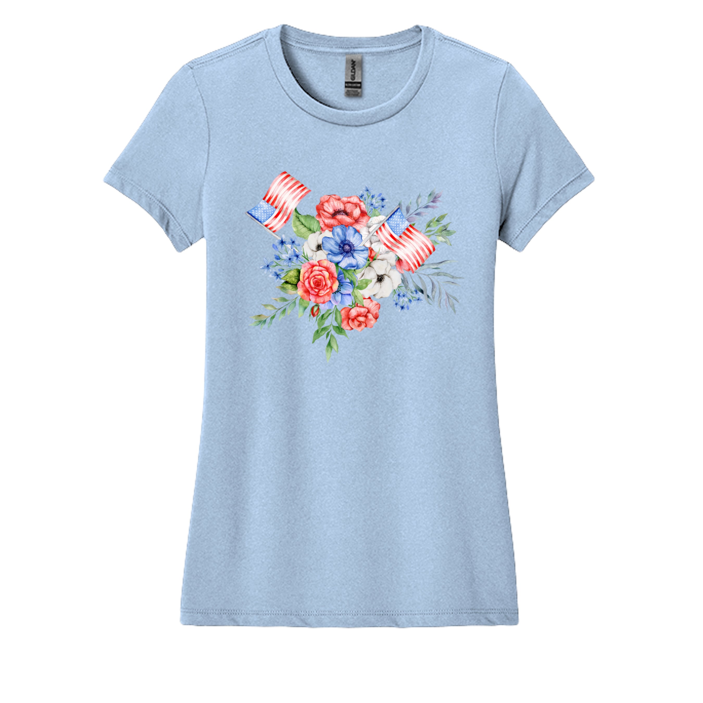 Flags and Flowers Women's Tee
