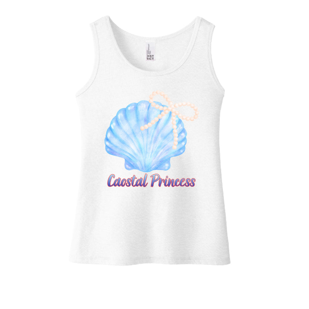 Girl's Coastal Princess Tank