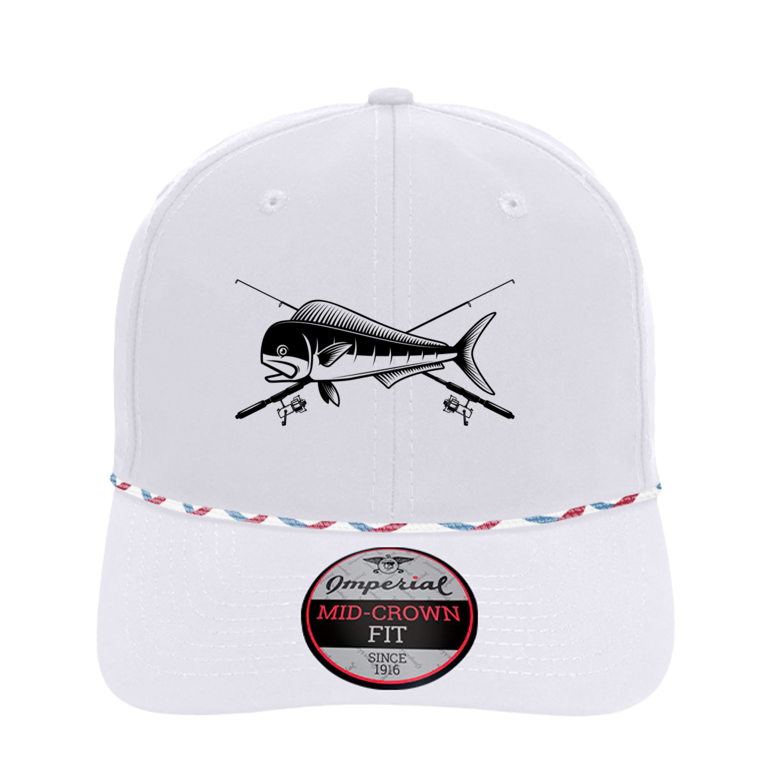 White/ Blue/ Red/ White - 7054 - FRONT