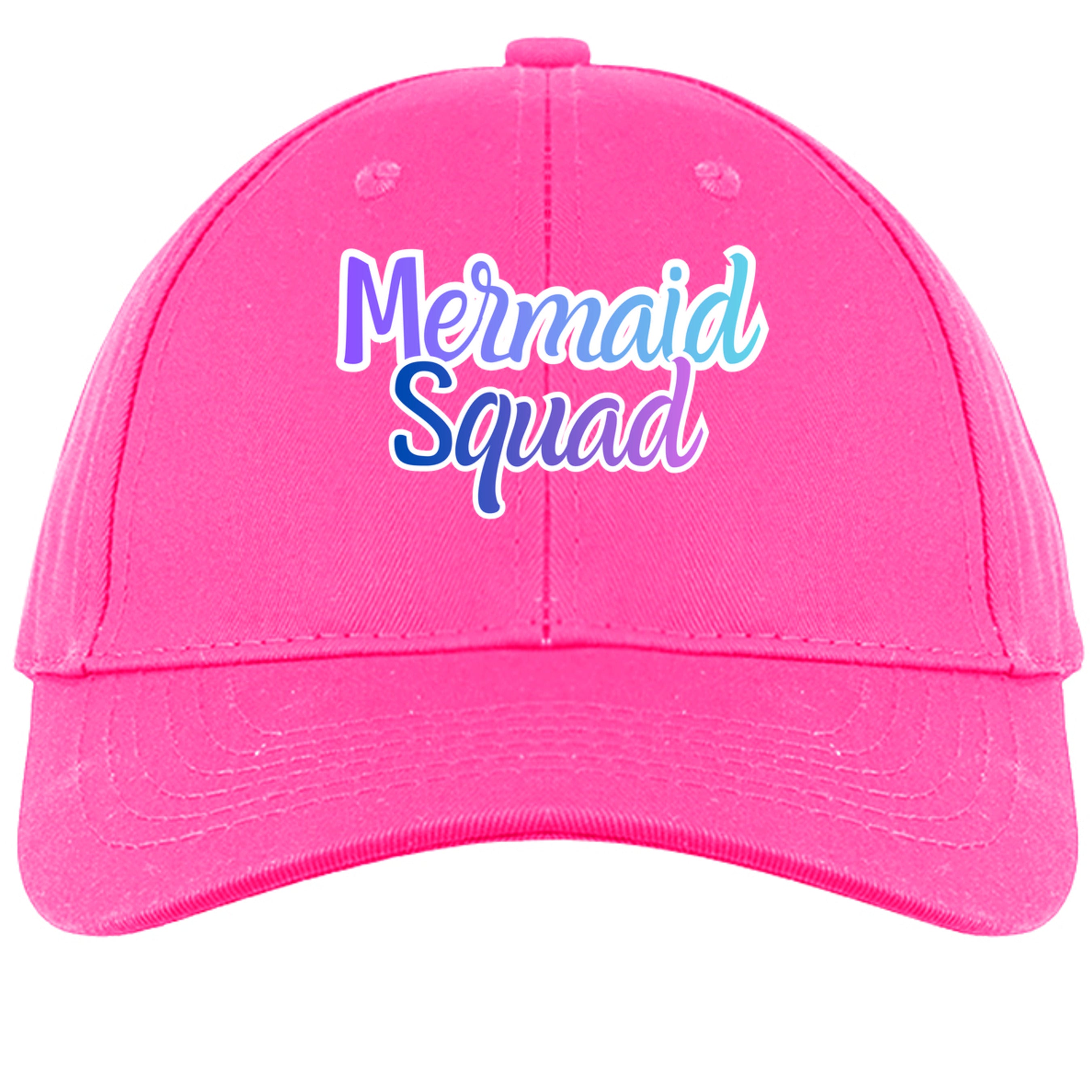 Girl's Mermaid Squad cap