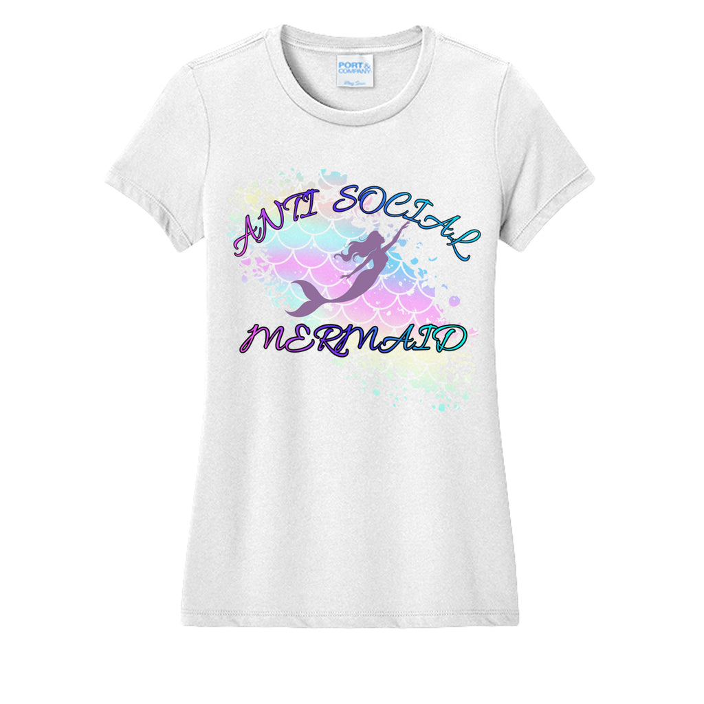 Women's Anti-social Mermaid Tee